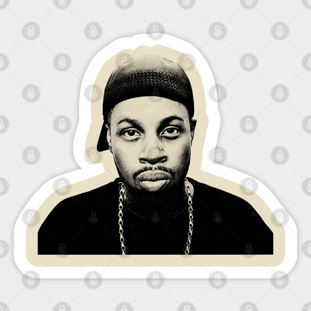 J Dilla Sticker by marosh artjze